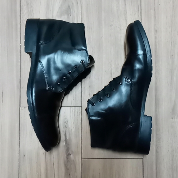Kenneth Cole unlisted "Break Cover" Cap Toe Boot👢 - Picture 4 of 16